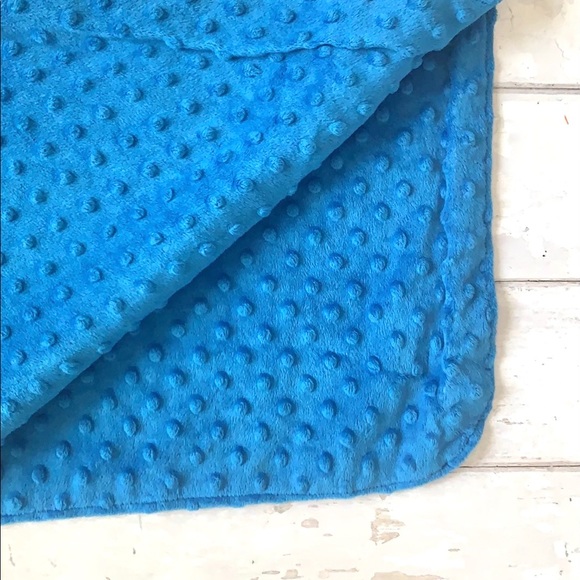 Baby Infant Carseat Cover Canopy Car Seat Blue Orange Blanket Geometric - Picture 3 of 5